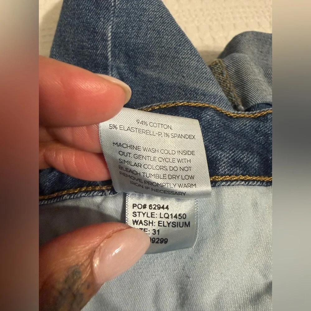 Level 99 Indigo Denim Shorts - Picture 5 of 12